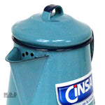 Pitcher Pewter 9" Enamel Jug Flagon Carafe Cantaro Jarra Peltre Traditional Camping Outdoors