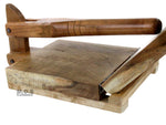Tortilla Press Wood Tortilladora de Madera Barnizada Mezquite Tortilla Press Heavy Duty 9.5"x 9" …