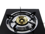 Glass Top Gas Burner Portable Propane Stove Single Burner with Low Pressure Regulator For Tailgate Camping