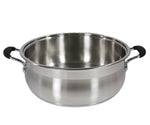 Low Pot 14Qt Stainless Steel Super Double Capsulated Bottom Stock Pot,Dutch Oven