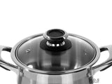 Dutch Oven 6qt Stainless Steel Tri-Ply Encapsulated Bottom Stock Pot NEW