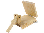 Tortilla Press Mini 4.5 Inch Authentic Traditional Wood Tortilla Maker New