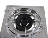 Stove Single Burner Propane Gas Stainless Steel Portable Camping Outdoor