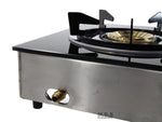 Glass Top Gas Burner Portable Propane Stove Single Burner with Low Pressure Regulator For Tailgate Camping