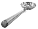 Stainless Steel Stir Fry Skimmer Strainer 25" Long Paddle Cazo Pala Carnitas