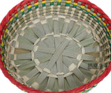 Tortilla Holder 7.5" Tortillera de Palma Hecho de Mano Handmade Decor Traditional Mexicana Palmleaf