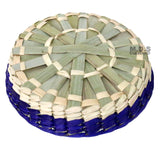 Tortilla Holder 7.5" Tortillera de Palma Hecho de Mano Handmade Decor Traditional Mexicana Palmleaf