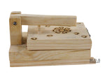 Tortilla Press Mini 4.5 Inch Authentic Traditional Wood Tortilla Maker New