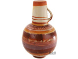 Botellon de Barro sin Plomo Terracota Water Jug 4QT Lead free Traditional