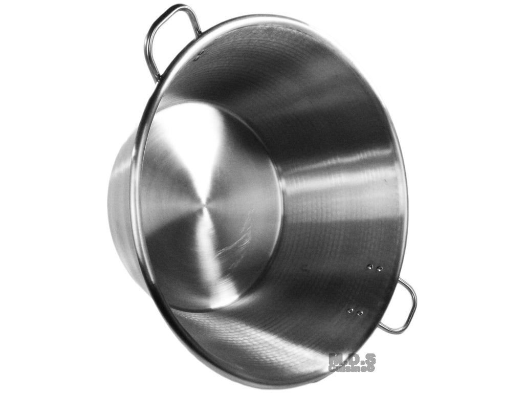 Portable 15-1/2 Cazo LARGE Flat Tall Cooking Pot Pan Wok Carnitas Gas  Stove