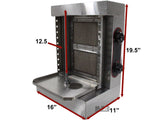 Tacos Al Pastor Machine Heavy Duty Commercial Stainless Steel Trompo Kebab Machine Shawarma