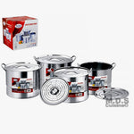 Steamer Pots 12 pc Set Stainless Steel Multi Stock pots Vaporers Tamalera Tamales 6QT,8QT,12QT,16QT
