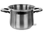 Stock Pot 8qt Stainless Steel Tri-Ply Encapsulated Bottom Dutch Oven NEW