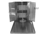Trompo Tacos Al Pastor Authentic Stainless Steel Machine Heavy Duty Commercial Ceramic Infrared