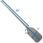 Pala Stainless Steel Commercial Stir Paddles Heavy Duty 48" Cazo Carnitas Utensils