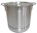 24 Qt Tamale Steamer Vaporera Stock pot Premium Aluminum 6 Gallons Fry Pan NEW