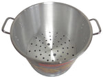 40 Qt Tamale Steamer Vaporera Stock pot Premium Aluminum 10 Gallons Fry Pan NEW