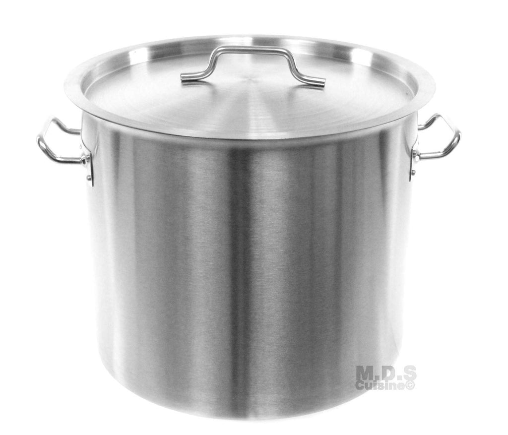 Stock Pot 10-Qt Heavy Duty 4mm Professional (1200) Aluminum Grade Extr –  Kitchen & Restaurant Supplies