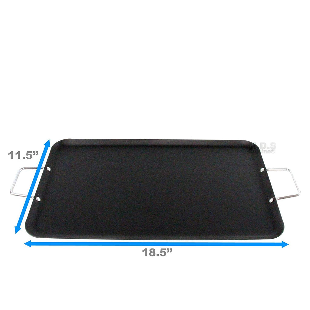 36cm Non-stick Interior Aluminum Griddle Pan Comal – R & B Import