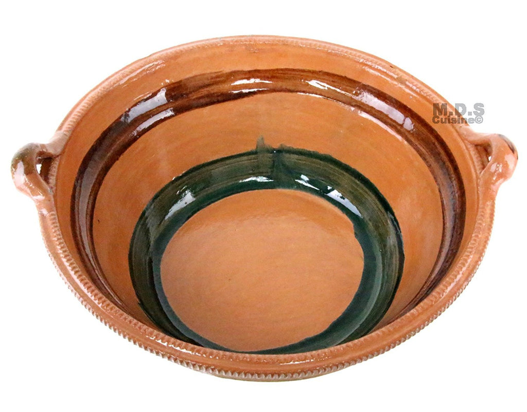 Cazuela, Handmade Pottery for Stovetop or Oven 