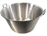 Extra Large Stainless Steel Caso Cazo para Carnitas Gas Heavy Stove XL Wok NEW