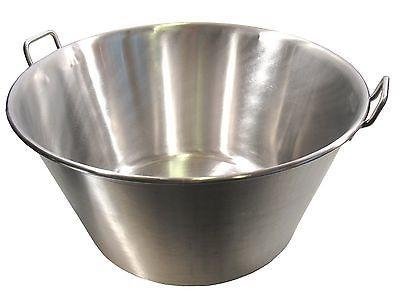 Portable 32'' Cazo EXTRA LARGE FLat Cooking Pot Pan Wok Caso