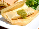 Tamale Tamalera Kit Steamer Pot 24 Qt Tamales Chile Verde Masa Maseca Corn Husks Vaporera (24 Qt Pot with Masa and 8 Oz Corn Husks)