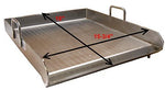 16" x 18" Stainless Steel Comal Flat Top BBQ Cooking Griddle For Stove or Grill