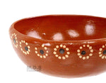 Plato Pozolero Bowl De Barro Traditional Authentic Mexican Artisan Floral 100% Lead Free Clay Soup Pozole Menudo Caldo Bowls