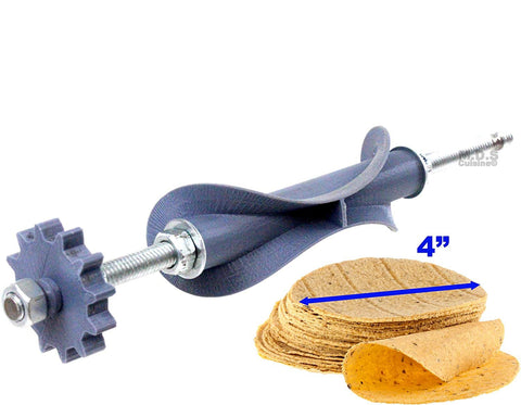 Ematik Tortilla Cutter Roller Blade 4” Manual Electric Tortillador Tortillalero Machinera Replacement Cutter for Tortilla Maker Machines