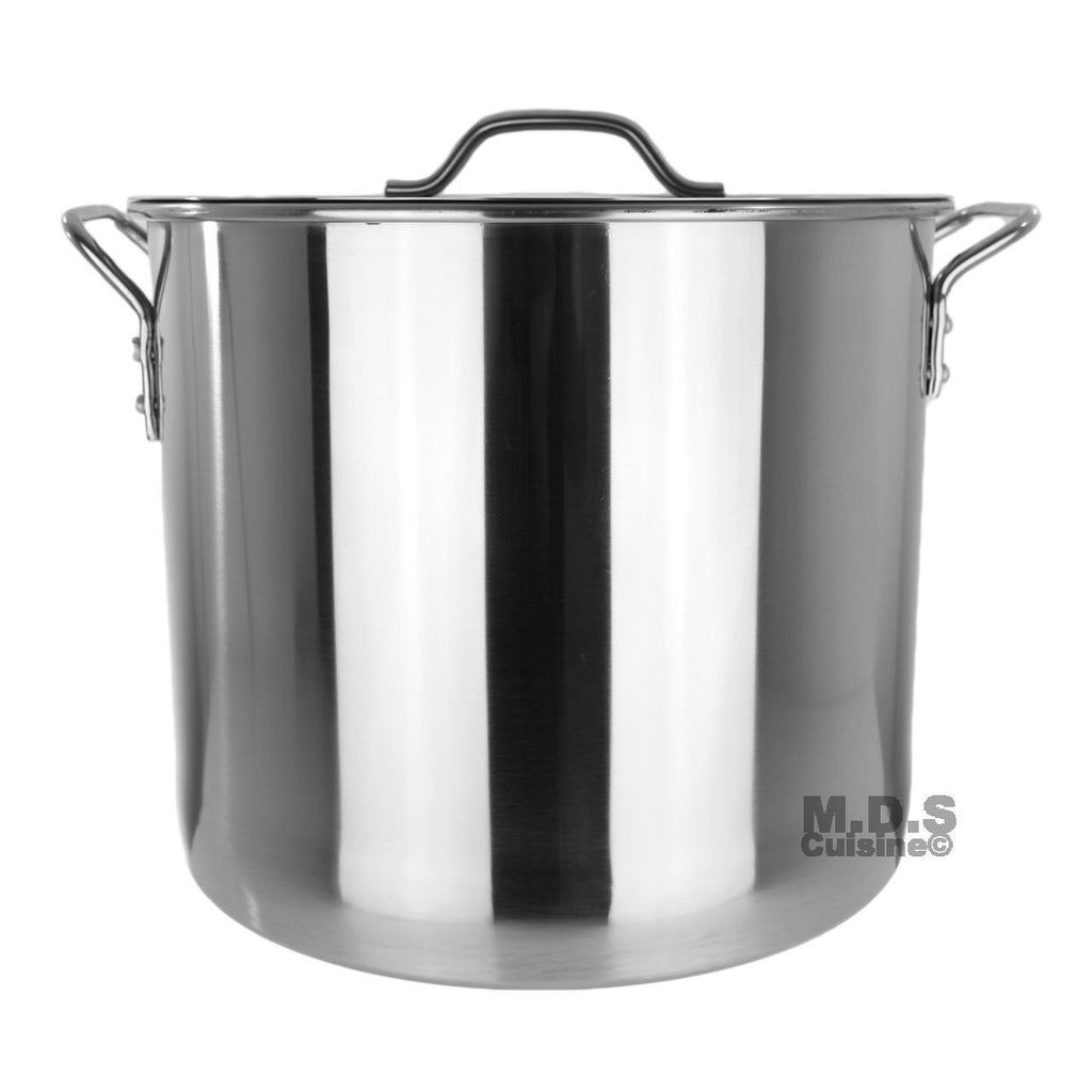 Stock Pot Stainless Steel 52 QT Steamer Big Vaporera Tamalera