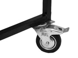 Ematik Catering Cart 24” Griddle 100% Pure Heavy Duty Gauge Steel Commercial Stainless Steel Taco Cart with Steamer and Concave Comal