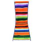 Ematik Serape Traditional Vibrant Colorful 100% Mexican Table Runner Zarape Throw Blanket Table Linen from Saltillo Coahuila Fiesta (Cobalt Blue)