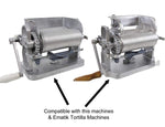 Ematik Tortilla Cutter Roller Blade 4” Manual Electric Tortillador Tortillalero Machinera Replacement Cutter for Tortilla Maker Machines