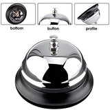 Call Bell Chrome 3.5" Tabletop Commercial Restaurant Kitchen Supplies