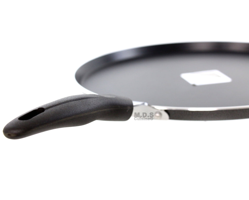 Nonstick Comal Crepe Pan,Round Griddle with Stone Cookware Non-Stick  Coating fro