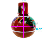 Botellon De Barro Aqua Jarra 2 Qt Artisan Artezenia Mexican Clay Cantaro Lead Free Jug Water Dispenser