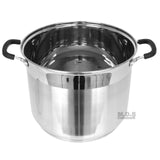 Stockpot 5 Layer Capsulated Bottom Stainless Steel Vaporera Tamalera Traditional Stock Pot Olla Tamale