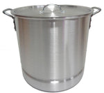 52 Qt Tamale Steamer Vaporera Stock pot Aluminum 13 Gallons Fry Pan NEW w/ Divider