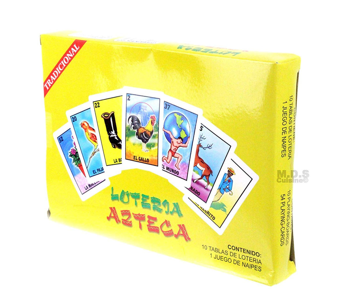Ematik Loteria Azteca 10 Player Mexican Bingo Juego De Lotería Mexican ...