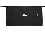 Apron Waist Black 3 Pocket Cooking Food-Prep Food-Service Commercial Restaurant Diner Cafe Cooking Chefs Barista Smock Supplies