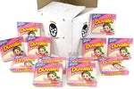 Mexican Candy Duvalin Ricolino Bi Sabor Vainilla Y Fresa Wholesale Vanilla and Strawberry Flavored Creme Cream Pudding Dulces Mexicanos ... ... (24 Boxes of Duvalin (432 Pieces))