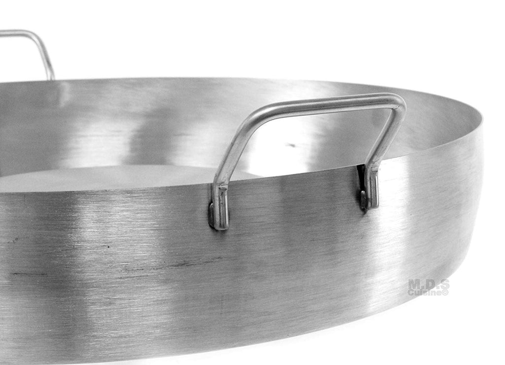 Comal Convex 21.5” Stainless Steel Panza Arriba Heavy Duty Commercial –  Kitchen & Restaurant Supplies