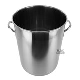 Pot Strainer Basket 36QT Heavy Commercial Stainless Steel Duty Outdoor Stockpot