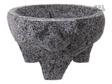 Molcajete Pig Head  Lava Stone 8" Mortar Pestle Bowl Tool Spice Grinder New