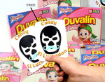 Mexican Candy Duvalin Ricolino Bi Sabor Vainilla Y Fresa Wholesale Vanilla and Strawberry Flavored Creme Cream Pudding Dulces Mexicanos ... ... (24 Boxes of Duvalin (432 Pieces))