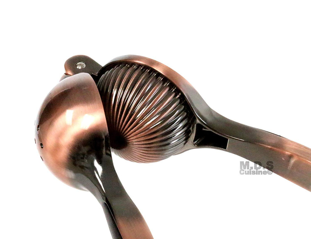 Lime Squeezer Modern Metallic Golden Rose Gold Bronze Vintage Elegant Lemon (Bronze)