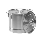 Tamale Tamalera Kit Steamer Pot 24 Qt Tamales Chile Verde Masa Maseca Corn Husks Vaporera (24 Qt Pot with Masa and 8 Oz Corn Husks)