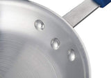 Winco AGP-10, 10-Inch Dia Aluminum Gyro Pan with Silicone Handle, NSF, Broiler Pan