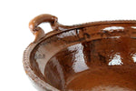 Cazuela De Barro 15" Brown Interior Finish Lead Free Mexican Casserole Clay Traditional Decorative Artisan Olla Artezenia